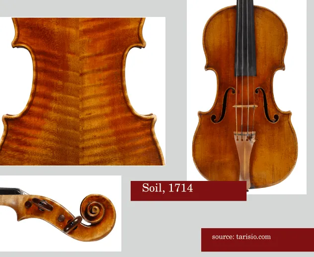 Stradivari, Soil 1714