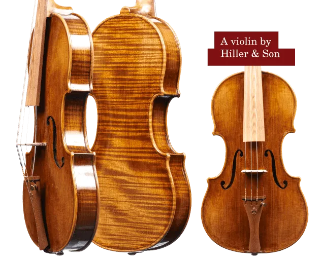 violin by hiller son round sound