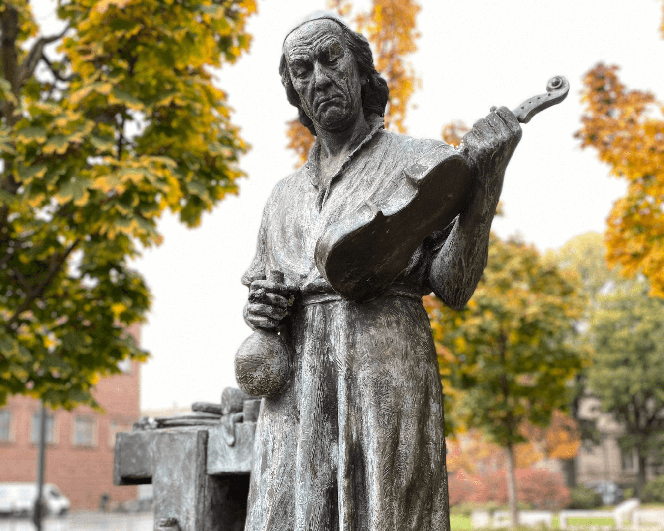 Antonio Stradivari Statue in Cremona