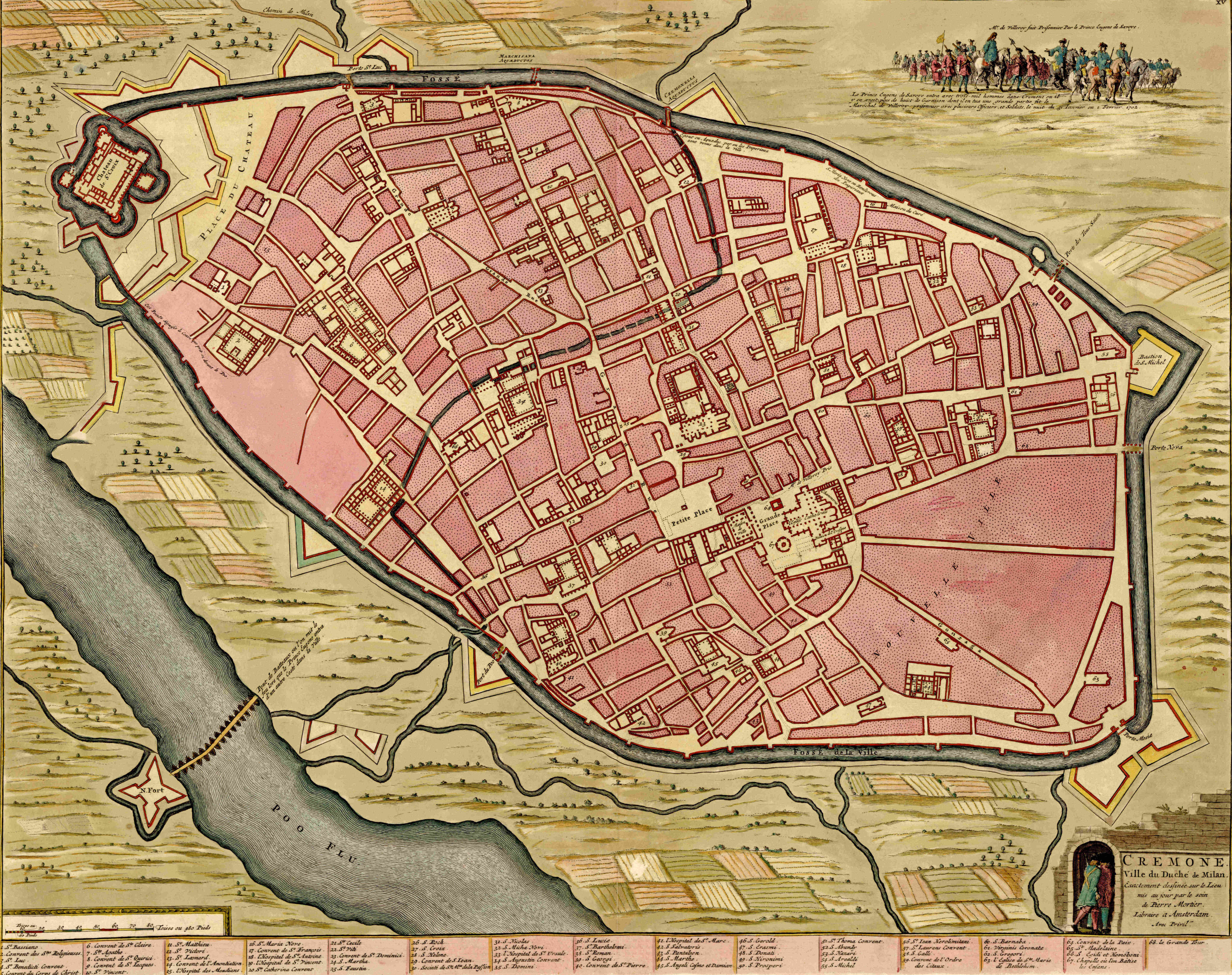 Cremona Map - Italy